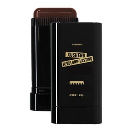 Carylook Hair Color Stick, Waterproof and Sweat-Proof Hair Dye Stick, Portable Color Touch-Up Hair Sticks With Comb, Cover Gray Hair Color Correction Sticks for Unisex (02# Dark Brown)