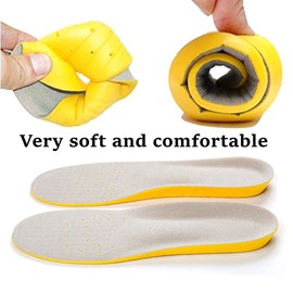 Shoe Insoles, Memory Foam Insoles, Providing Excellent Shock Absorption and Cushioning for Feet Relief, Comfortable Insoles for Men and Women for Everyday Use, L [US M: 9.5-12.5/W: 10.5-13.5]