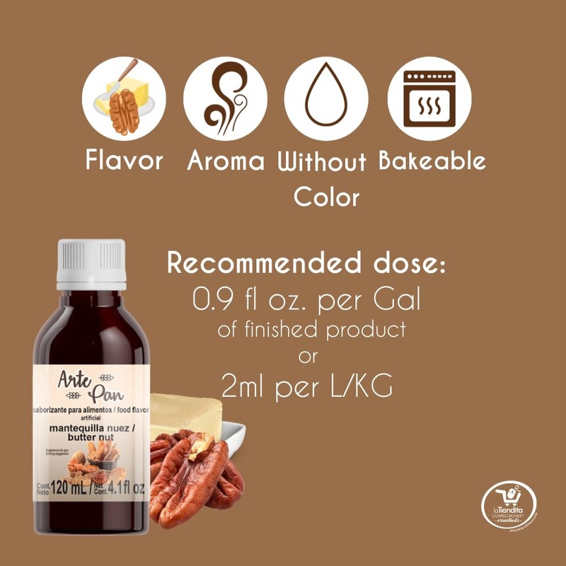 Deiman Artificial Food Flavoring Butter Nut Arte pan (4 fl.oz.)