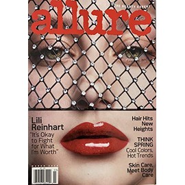 ALLURE MAGAZINE - MARCH 2020 - LILI REINHART (FACE COVER)
