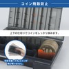 Carl CX-002-D Coin Case Slim Made in Japan Portable, Thin,