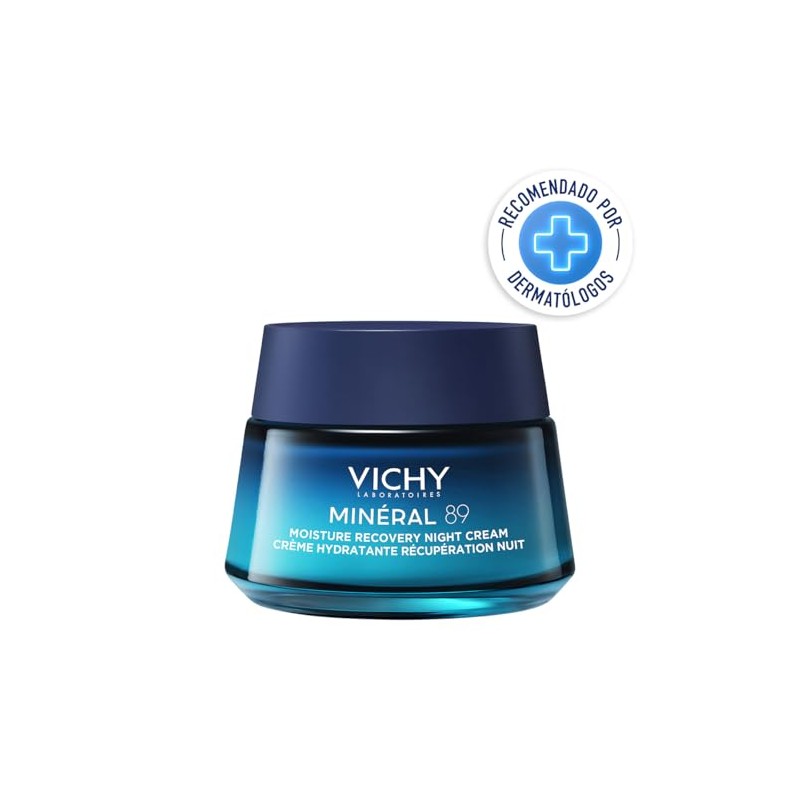 Vichy Minéral Crema Recuperadora Noche Melatonina Pura 50ml Todo Tipo