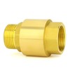 GASHER 1PCS Brass Check Valve DN20 1" Female and Male