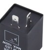 2Pcs LED Flasher 2‑Pin Electronic Relay Normally Open Car Turn