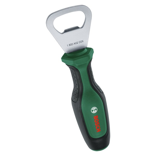 Bosch Home and Garden Bosch Bottle Opener (Sturdy and Durable Bottle Opener for Workshop, Hobby Room and Kitchen, Ergonomic Screwdriver Handle)