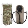 KRYDEX Tactical Vest Hydration Carrier Modular 3L Water Bladder MOLLE