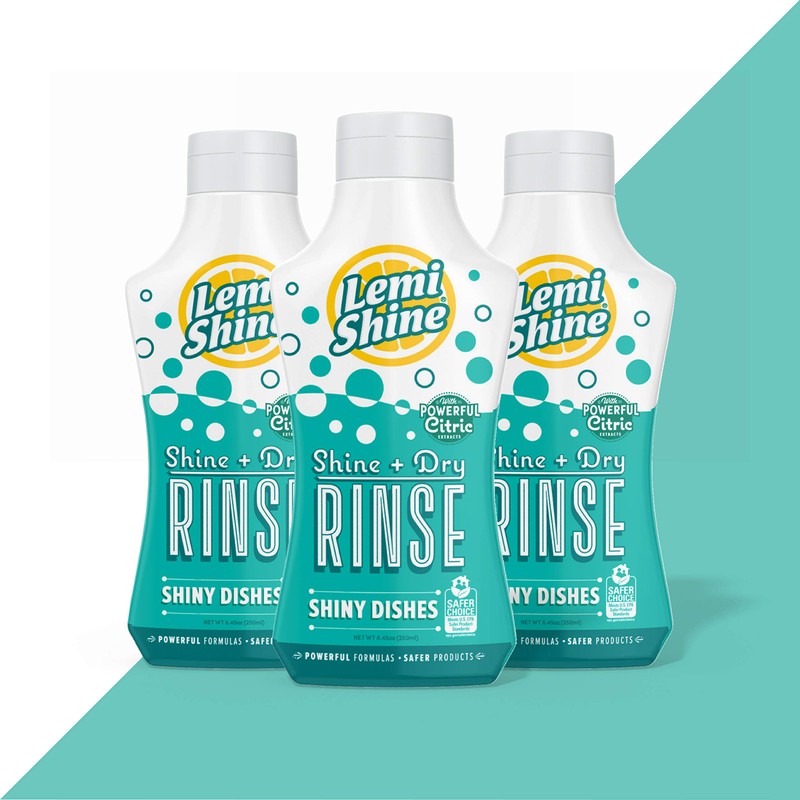 Lemi Shine - Shine + Dry Natural Dishwasher Rinse Aid,