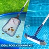 Pool Cleaning Kit, 14.5'' Pool Brush Head & Ultra Fine