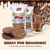 LIEBERS Kosher Certified Dairy Italian Milk Chocolate Rice Cakes, Gluten