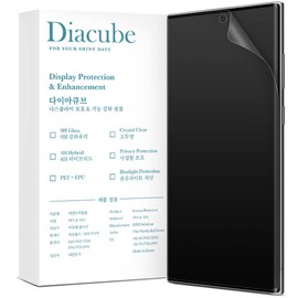 Diacube (3SETS) Galaxy S22 Ultra(6.8inch) Anti-Glare Matte Anti-Fingerprint Screen Protector Edge 3D full cover Unbreakable soft film Easy Installation with Guide tool, Fingerprint Compatible