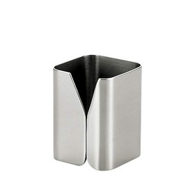 Sanbo Sangyo 03343110 Toothpick Holder, Silver, 1.2 x 1.2 x 2.0 inches (3 x 3 x 5 cm), Square