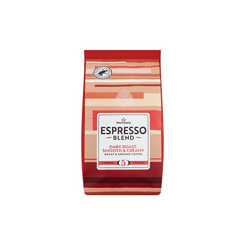 Morrisons Espresso Blend Roast & Ground Coffee 227g