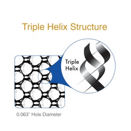 DONNA Deluxe Soft Weaving Net – Small Hole Mesh Hair Net with Triple Helix Structure – 17.5” x 26” – Lightweight, Breathable & Flexible for Sew-in Weaves – Black