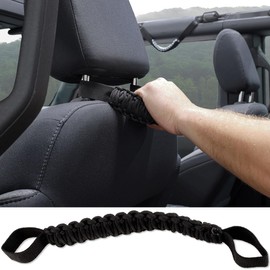 IAG I-Line Headrest Paracord Grab Handle for Ford Bronco 2021+ (Black)
