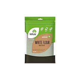 Lotus Organic White Flour Unbleached 1kg