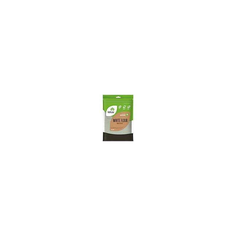 Lotus Organic White Flour Unbleached 1kg