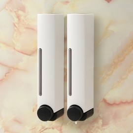 Washday wall-mounted liquid soap dispenser 2p (350ml) (white) 3ea