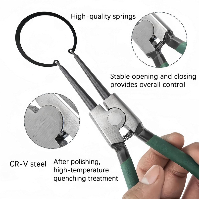 MagiDeal 4Pcs Snap Ring Pliers Retaining Removal Tool Manual Auto