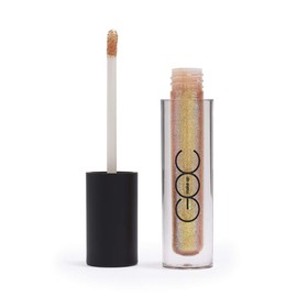 GOC, Labial con brillos, Frost Lip Shimmer 3, Larga duración, Textura cremosa, Color suave, No deja textura pegajoza, Color Ice, GLF03