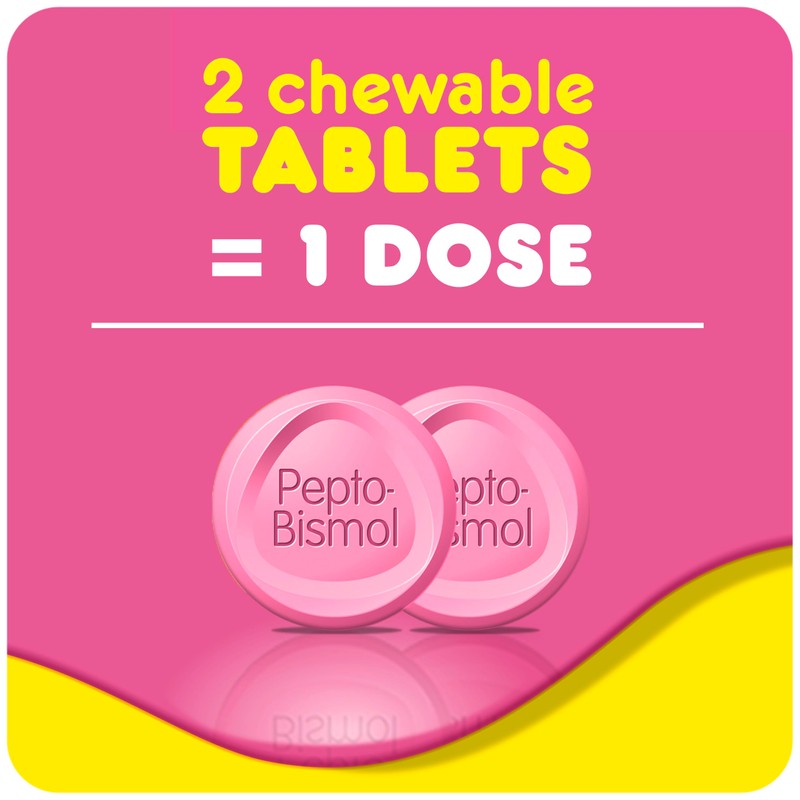 Pepto-Bismol Chewable Tablets (12ct)