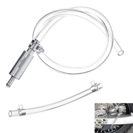 Brake Bleeding Hose Kit for Motorcycle & Car, Brake Bleed Pipe, Clutch Brake Hose, Check Valves & Hoses, Hydraulic Brake Bleeder Kit for Motorcycles, Cars & Bicycles