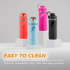 Gatorade Overtime 22 oz Stainless Steel Bottle, Straw Cap, Sage,