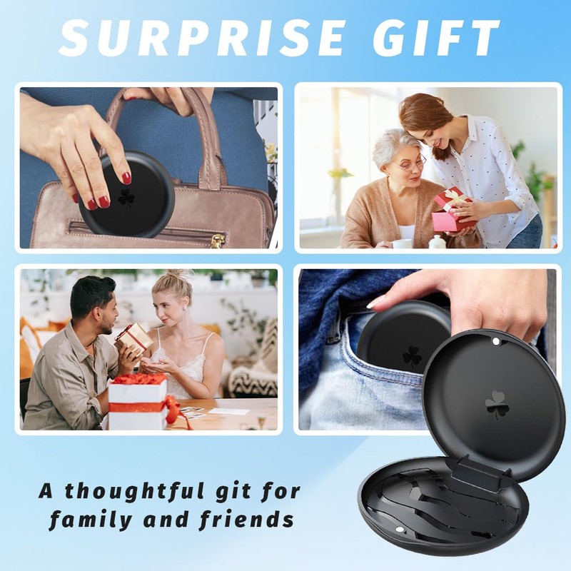 Zahnspangendose, Tragbarer Gebissdose Prothesendose,Gebissdose, Zahnprothesen Behälter, Spangendose, für Zahnprothese für