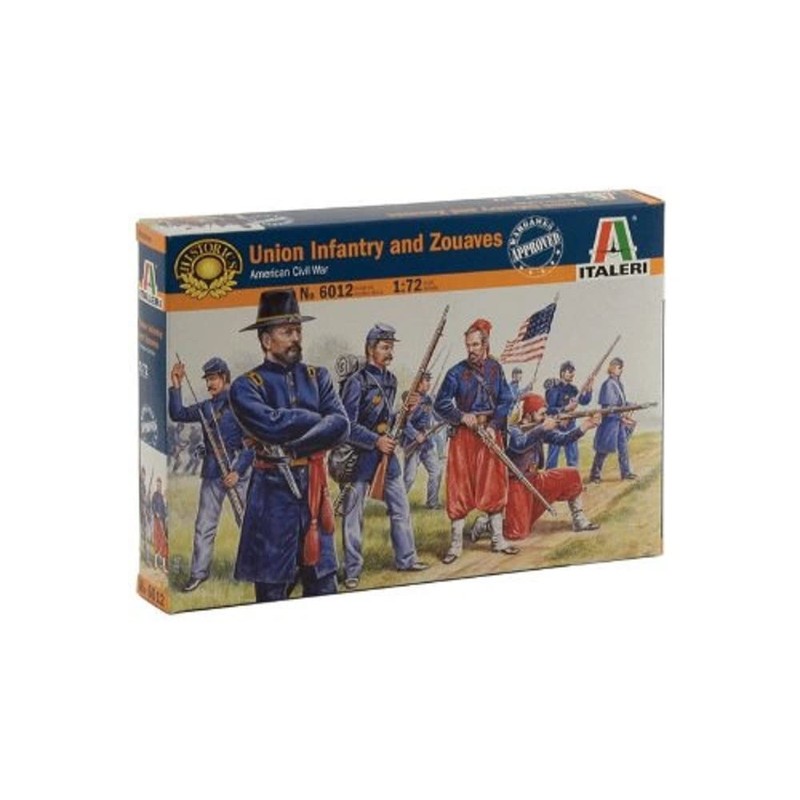 Italeri 1: 72 510006012 – North States Infantry and Zuaves