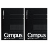 Kokuyo Campus Pre-Dotted Notebook, Semi A5, 5mm Grid Ruled -