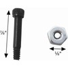Big Horn Pellet Grill Auger Motor Shaft Nut & Bolt