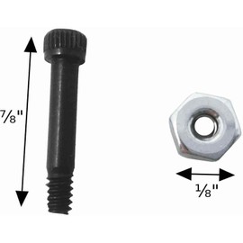 Big Horn Pellet Grill Auger Motor Shaft Nut & Bolt Set