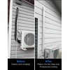 Toutgood 3'' 14Ft Mini Split Line Set Cover Kit for