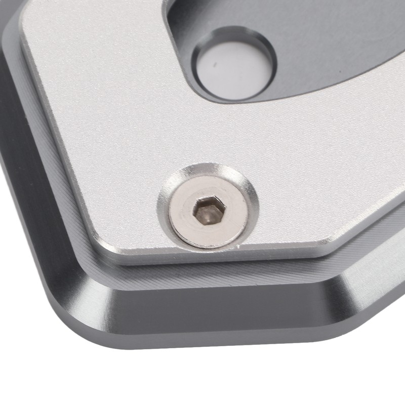 Motorcycle Kickstand Enlarged Plate Aluminium Alloy Replacement for Z650 Z900