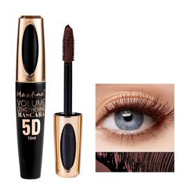 3D mascara, color mascara that will keep curling and style for a long time, mascara, black cosplay color, eyelashes, waterproof, natural eye catching eyelashes, anti-lump, sweat prevention,