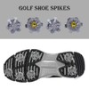 20 PCS Universal Golf Shoe Cleats with Metal Threading -