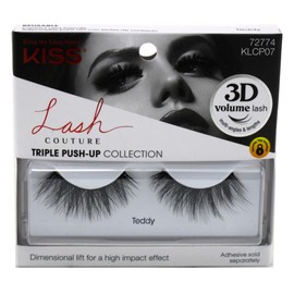 Kiss Lash Couture Triple Push-Up Teddy (Pack of 3)