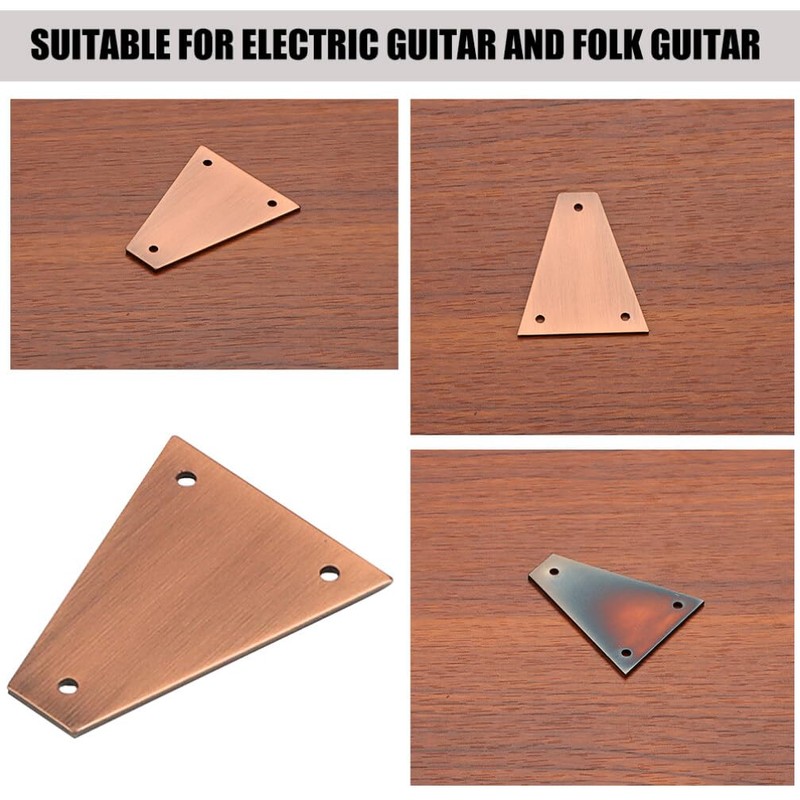 Triangular Core Cover Guitar Truss Rod Cover Replacements Truss Rod