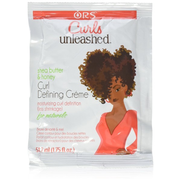 Curls Unleashed Shea Butter and Honey Curly Coil Rich Style Creme, 1.75 Ounce Travel Packet (Pack of 1)