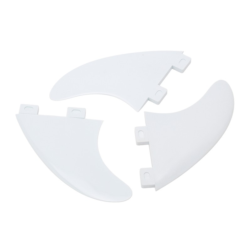 3PCS Surfboard Fin Replacement PVC Paddle Board Fin Surfboard Accessory