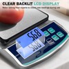 SASVY Digital Lab Scale 5000g x 0.1g oz/lb/g/kg Precision Electronic