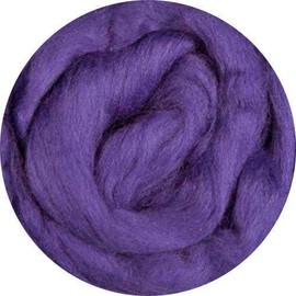Merino Wool Roving for Felting - 1 Ounce Violet