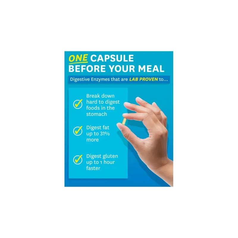 Zenwise Enzimas Múltiples Con Pre Y Probióticos 15 Caps Sabor