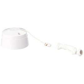 Bathroom Pull Cord Ceiling Switch 6 Amp White