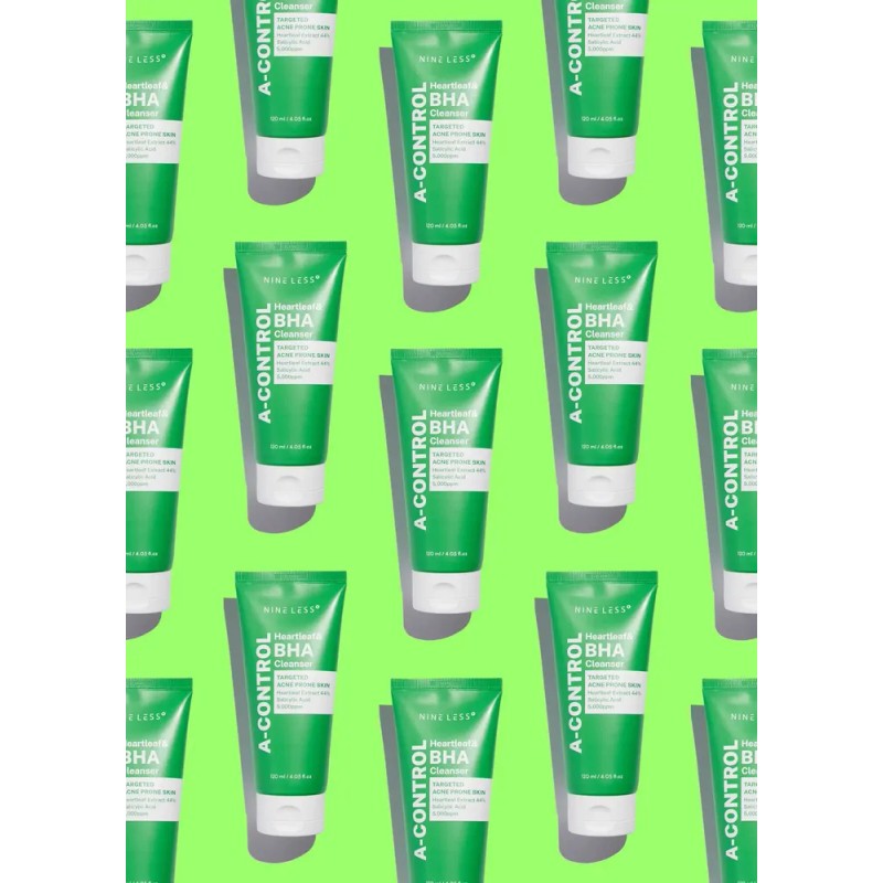 Nineless Limpiador A-control Heartleaf Y Bha 120ml