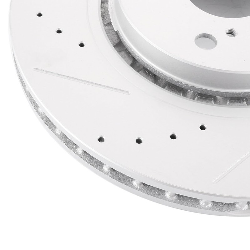 BRAKEUS 5 Lugs Front Brake Rotors and Pads Kits Replacement