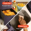 bella 4Qt Slim Air Fryer, Fits-anywhere™ Kitchenware, EverGood™ Ceramic Nonstick