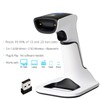 ScanAvenger Wireless Portable 1D&2D with Stand Bluetooth Barcode Scanner: 3-in-1