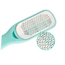 FRCOLOR 2 Pcs Callus Remover Foot File Double Sided Tool Stainless Steel Exfoliation Tool Waterproof Foot Scrubber
