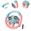 Oshhni Simulation Steering Wheel Kids Driving Simulator Toy Simulated Driving
