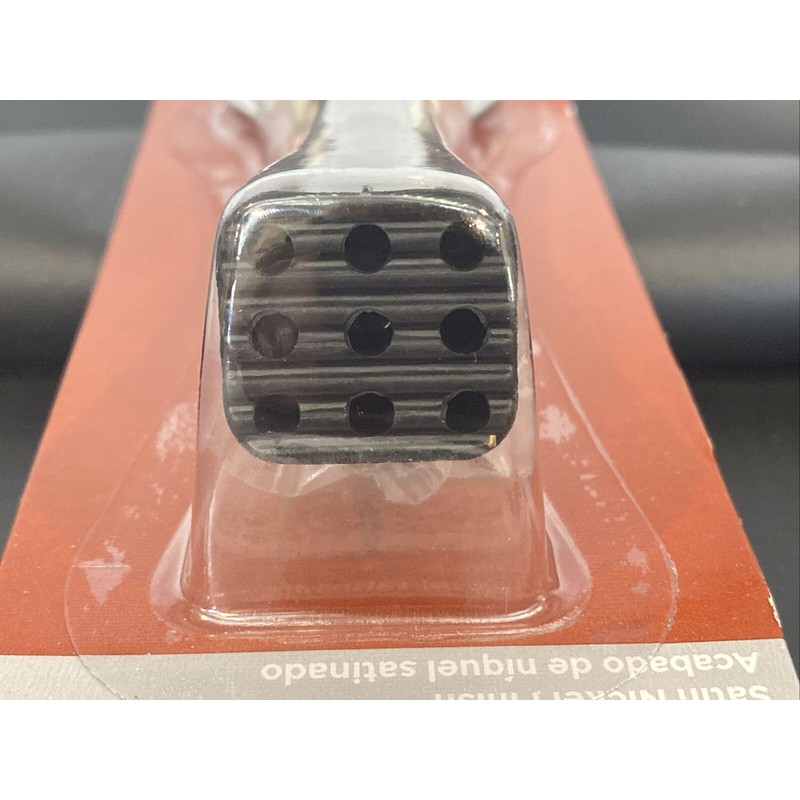 Reliabilt Satin Nickel Step-Release Kick Down Door Stop Rubber Shoe